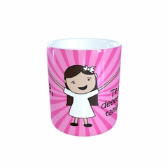 Caneca Mãe Te Amo desse Tamanho 325ml em cerâmica Orathea na internet