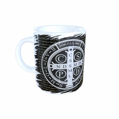 Caneca Medalha de São Bento Religioso AA2 em cerâmica 325ml Orathea - comprar online