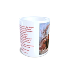 Caneca Nossa Senhora dos Anjos Religioso em cerâmica 325ml Orathea na internet