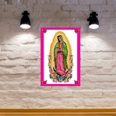 Quadro Nossa Sra. de Guadalupe MDF 20x27cm Decorativo – Orathea na internet