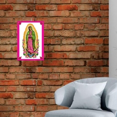 Quadro Nossa Sra. de Guadalupe MDF 20x27cm Decorativo – Orathea - Personalize Canecas Azulejos e mais | Orathea Presentes