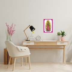 Quadro Nossa Sra. de Guadalupe MDF 20x27cm Decorativo – Orathea - loja online