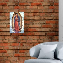 Quadro Nossa Sra. Guadalupe A MDF 20x27cm Decorativo – Orathea - Personalize Canecas Azulejos e mais | Orathea Presentes