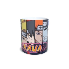 Caneca Naruto para personalizar o nome 325ml Orathea - Personalize Canecas Azulejos e mais | Orathea Presentes