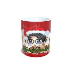 Caneca em cerâmica 325ml Natal com Harry Potter Orathea na internet