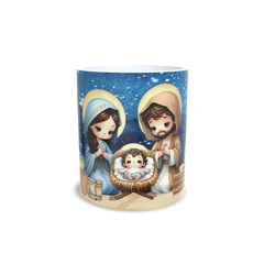 Kit caneca em cerâmica e Quadro Azulejo no tamanho 15x15cm decorativo Natal na internet