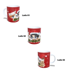 Caneca em cerâmica 325ml Natal com Harry Potter Orathea - loja online