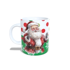 Caneca Feliz Natal para personalizar o nome 325ml Modelo 2 Orathea - comprar online