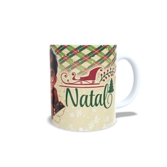 Caneca Feliz Natal com Harry Potter em cerâmica branca 325ml Orathea - Personalize Canecas Azulejos e mais | Orathea Presentes