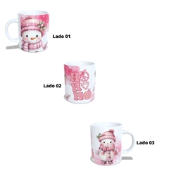 Imagem do Caneca Natal Boneco de Neve 325ml em cerâmica Orathea