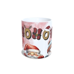 Caneca Natal Hô Hô Hô 325ml em cerâmica Orathea na internet