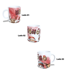 Caneca Natal Hô Hô Hô 325ml em cerâmica Orathea - loja online