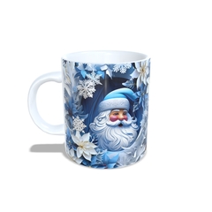 Caneca Feliz Natal Papai Noel 325ml em cerâmica Modelo 2 Orathea - comprar online