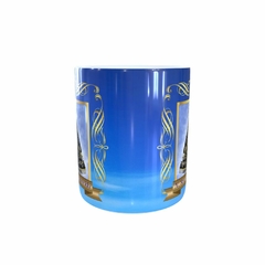 Caneca Nossa Senhora Aparecida Religioso em cerâmica 325ml Orathea na internet