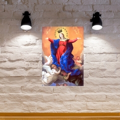 Quadro Nossa Senhora da Glória em MDF 20x27cm Decorativo – Orathea na internet