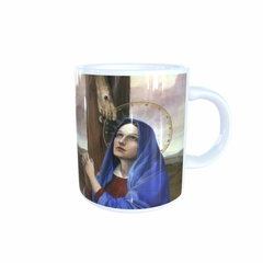 Caneca Nossa Senhora do Amparo Religioso em cerâmica 325ml Orathea - Personalize Canecas Azulejos e mais | Orathea Presentes