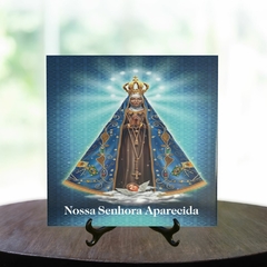 Quadro Azulejo Nossa Senhora Aparecida com suporte Orathea - comprar online