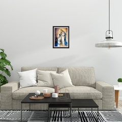 Quadro Religioso Nossa Sra. do Bom Sucesso 21x30cm Moldura Preta marca Orathea - Personalize Canecas Azulejos e mais | Orathea Presentes