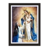 Quadro Religioso Nossa Sra do Bom Sucesso 21x30cm Moldura Preta marca Orathea