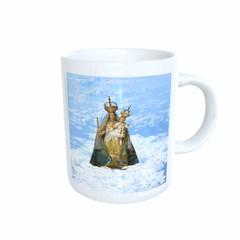 Caneca Nossa Senhora da Glória Religioso em cerâmica 325ml Orathea na internet