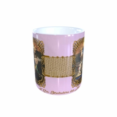 Caneca Nossa Senhora Desatadora dos Nós Religioso AA2 em cerâmica 325ml Orathea na internet