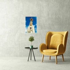 Imagem do Quadro Nossa Senhora de Fátima Placa MDF 20x27cm Decorativo – Orathea