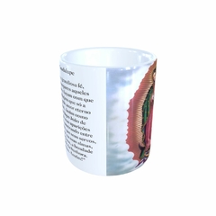 Caneca Nossa Senhora de Guadalupe Religioso em cerâmica 325ml Orathea na internet