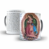 Caneca Nossa Senhora de Guadalupe Religioso em ceramica 325ml Orathea