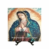 Quadro Azulejo Religioso Nossa Sra Guadalupe com suporte Orathea