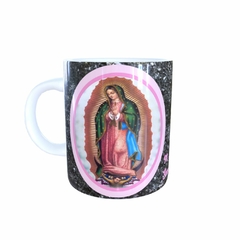 Caneca Nossa Senhora de Guadalupe Religioso AA2 em cerâmica 325ml Orathea - comprar online