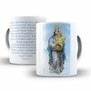 Caneca Nossa Senhora dos Navegantes Religioso em ceramica 325ml Orathea