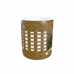 Caneca Nossa Senhora do Perpetuo Socorro Religioso AA2 em cerâmica 325ml Orathea na internet