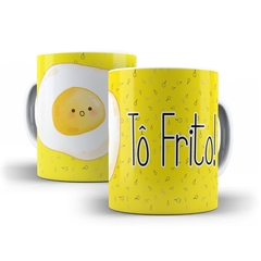 Caneca Ovinho Divertido To Frito 325ml em ceramica Orathea