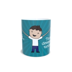 Caneca Pai Te amo desse Tamanhão 325ml em cerâmica Orathea - comprar online