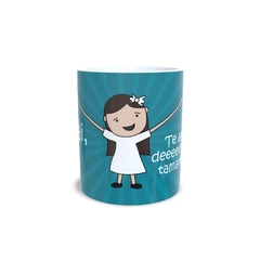 Caneca Pai Te amo desse Tamanhão 325ml em cerâmica Orathea na internet