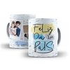 Caneca Feliz Dia dos Pais 325ml em ceramica Orathea 