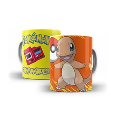 Caneca Estilo Pokémon personalizada com nome 325ml Orathea - Personalize Canecas Azulejos e mais | Orathea Presentes