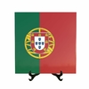 Quadro Azulejo Bandeira de Portugal com suporte Orathea