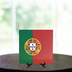 Quadro Azulejo Bandeira de Portugal com suporte Orathea - comprar online