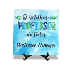 Quadro Azulejo Dia dos Professores com suporte Orathea - comprar online