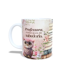 Caneca Professora Sabedoria em cerâmica 325ml Orathea - comprar online