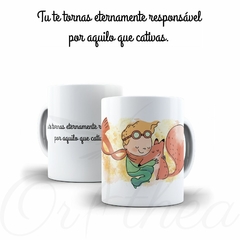 Caneca Pequeno Príncipe Colecionável em cerâmica 325ml - Personalize Canecas Azulejos e mais | Orathea Presentes