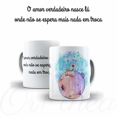 Caneca Pequeno Príncipe Colecionável em cerâmica 325ml