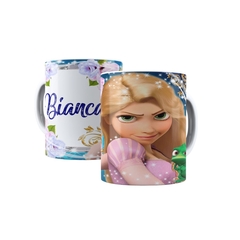 Caneca Princesa Rapunzel 325ml Orathea - Personalize com Nome - comprar online