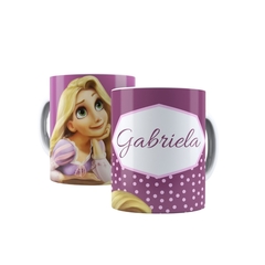 Caneca Princesa Rapunzel 325ml Orathea - Personalize com Nome - loja online