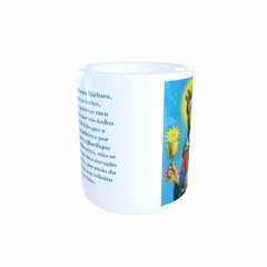 Caneca Santa Bárbara Religioso em cerâmica 325ml Orathea na internet