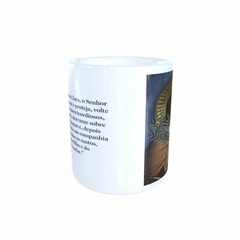 Caneca Santa Clara Religioso em cerâmica 325ml Orathea na internet