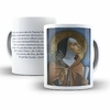 Caneca Santa Clara Religioso em ceramica 325ml Orathea