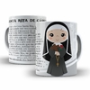 Caneca Santa Rita de Cassia Religioso em ceramica 325ml Orathea