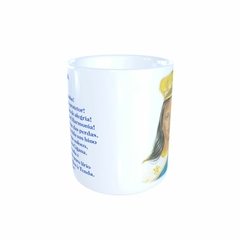 Caneca Santa Sara Religioso Modelo 2 em cerâmica 325ml Orathea na internet